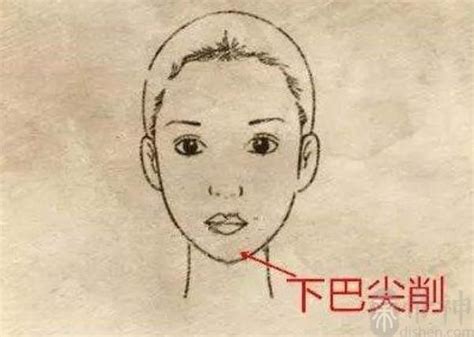 下巴長的女人|女人下巴的面相解析 女人下巴的面相图解